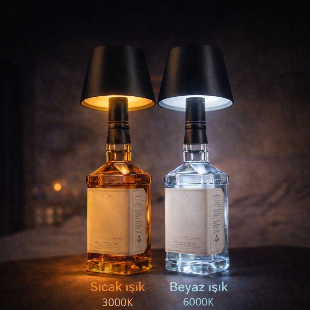 Lumora Dokunmatik Şişe Lambası