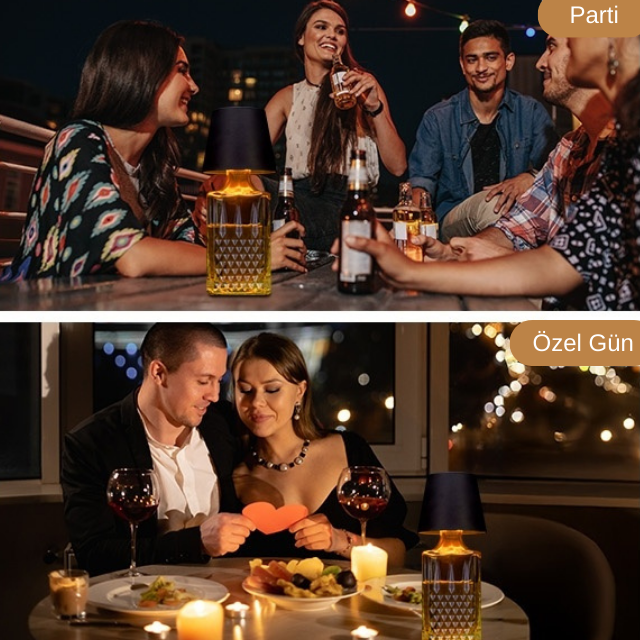 Lumora Dokunmatik Şişe Lambası